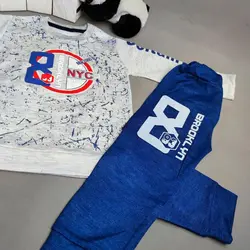 بلوز شلوار بروک کدJK1037