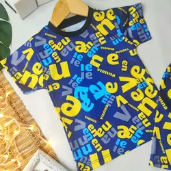 تیشرت شلوارک حروف کدJK1214