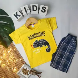 تیشرت شلوارک هنسام کد Jk1217