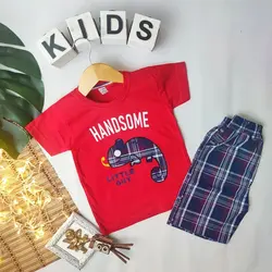 تیشرت شلوارک هنسام کد Jk1217