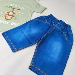 تیشرت شلوارک مانکی شیطون کدJK1218