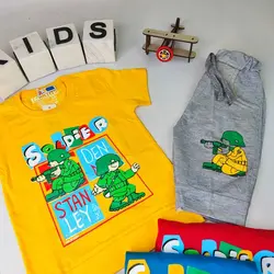 تیشرت شلوارک سرباز کدJK1249