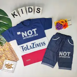 بلوز شلوارک ناتی کدJK1250