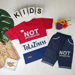 بلوز شلوارک ناتی کدJK1250