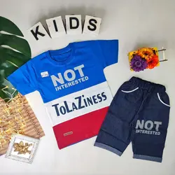 بلوز شلوارک ناتی کدJK1250