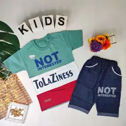 بلوز شلوارک ناتی کدJK1250