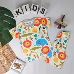 تیشرت شلوارک انیمال کدJK1277