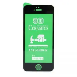 محافظ صفحه نمایش (گلس) سرامیکی مناسب برای گوشی آیفون 5sو5