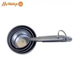 پیمانه آشپزی استیل 4 عددی ناب