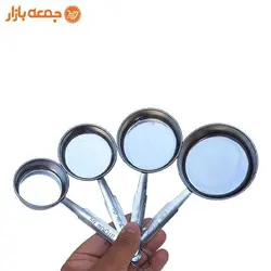 پیمانه آشپزی استیل 4 عددی ناب