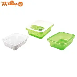 تخته برش سه پارچه مستطیل کاجین