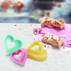 قالب شیرینی قلبی سه عددی