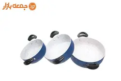 ماهیتابه سه تایی فکو دو دسته