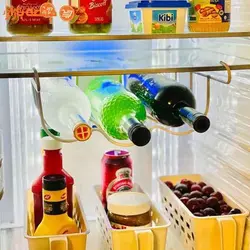 نگهدارنده بطری داخل یخچال