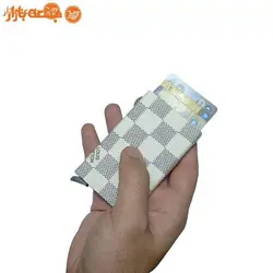 جا کارتی فلزی روکش چرم