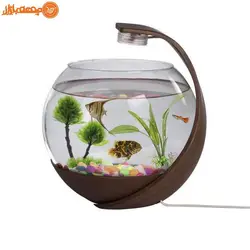آکواریوم رومیزی چراغ دار