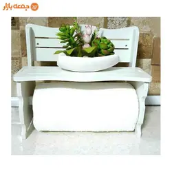 جا دستمال کاغذی طرح نیمکت