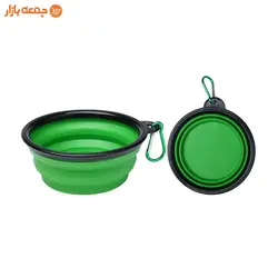 ظرف غذای تاشو مسافرتی سگ و گربه