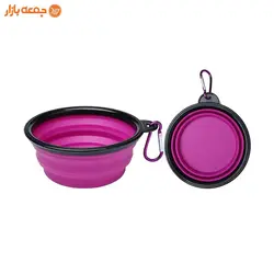 ظرف غذای تاشو مسافرتی سگ و گربه