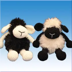 عروسک گوسفند قلاب بافی - فروشگاه اینترنتی عروسک و اسباب بازی جوجمون