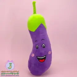 عروسک بادمجان خندان - فروشگاه اینترنتی عروسک و اسباب بازی جوجمون