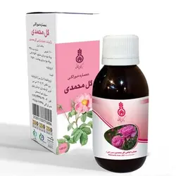 عصاره خوراکی رزا( گل محمدی) دکترزرقانی(120 سی سی ).DZ