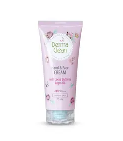 کرم دست و صورت حاوی کوکوباتر و روغن آرگان درماکلین