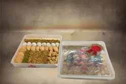 شیرینی مخلوط نازک حاج  کوچک