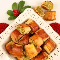 شیرینی نازک پسته ای