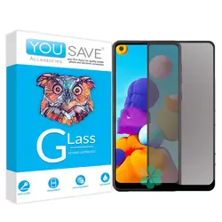 گلس تمام صفحه مات گوشی موبایل سامسونگ galaxy a21s