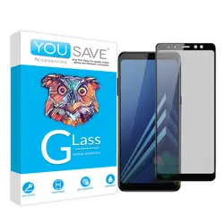 گلس تمام صفحه مات گوشی موبایل سامسونگ galaxy a7 2018