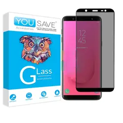 گلس تمام صفحه مات گوشی موبایل سامسونگ galaxy j8 2018