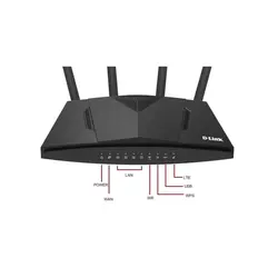 مودم روتر 4G LTE بیسیم و دو باند AC1200 دی لینک مدل DWR-M960 (refurbished)