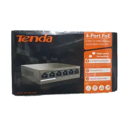 سوئیچ 6 پورت تندا TEF1106P-4-63W - فروشگاه اینترنتی ژوپیتل