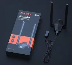 کارت شبکه Wi-Fi 6 تندا Tenda U18a - فروشگاه اینترنتی ژوپیتل
