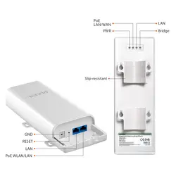 اکسس پوینت بی سیم تندا مدل Tenda O3 Wireless Outdoor Access Point - فروشگاه اینترنتی ژوپیتل