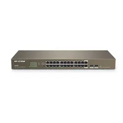 سوئیچ شبکه آی پی کام مدل IP-COM G1024F - فروشگاه اینترنتی ژوپیتل