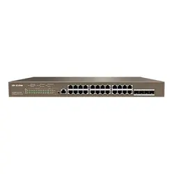 سوئیچ 24 پورت مدیریتی آی پی کام مدل IP-COM G5328P-24-410W - فروشگاه اینترنتی ژوپیتل