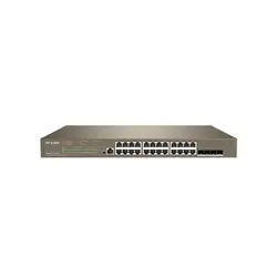 سوئیچ 24 پورت مدیریتی آی پی کام مدل IP-COM G5328XP-24-410W - فروشگاه اینترنتی ژوپیتل