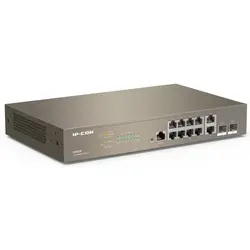 سوئیچ 10 پورت مدیریتی آی پی کام مدل IP-COM G5312F - فروشگاه اینترنتی ژوپیتل