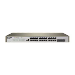 سوئیچ 24 پورت آی پی کام مدل IP-COM Pro-S24-410W - فروشگاه اینترنتی ژوپیتل