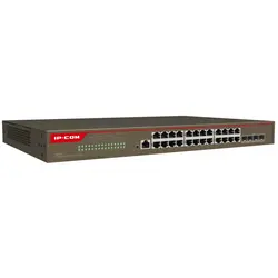 سوئیچ 24 پورت مدیریتی آی پی کام مدل IP-COM G5328X - فروشگاه اینترنتی ژوپیتل