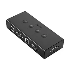 KVM سوئیچ VGA یوگرین UGREEN مدل CM154-50280 - فروشگاه اینترنتی ژوپیتل