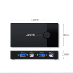 سوئیچ KVM VGM یوگرین UGREEN مدل 30357 - فروشگاه اینترنتی ژوپیتل