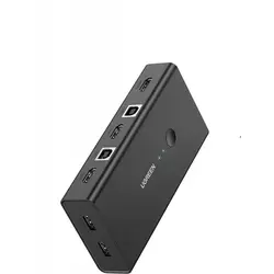 سوئیچ KVM دو پورت HDMI یوگرین UGREEN مدل CM200- 50744 - فروشگاه اینترنتی ژوپیتل