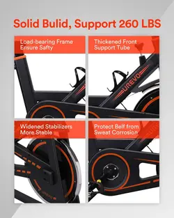 دوچرخه ورزشی ثابت شیائومی مدل UREVO UR9SB0010