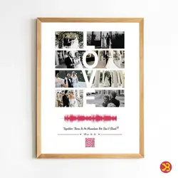 تابلو ژیوار | تابلو کلاژ لاو | 8 عکس