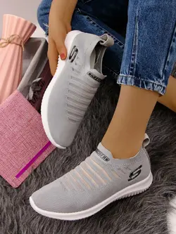 کد 2-500 کفش زنانه - اسکیچرز زنانه- رویه بافت و تور