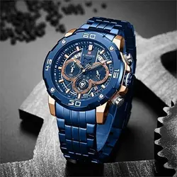 کد 1002  ساعت Naviforce Model:9175 3 Movt