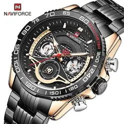 کد 786   ساعت Naviforce  Model: 9185 Full date